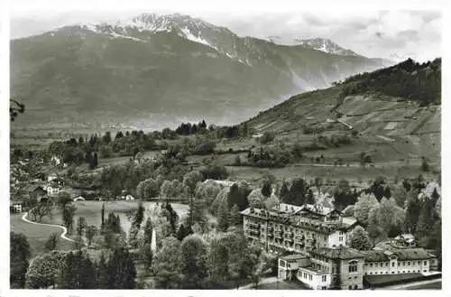 AK / Ansichtskarte  Bex-les-Bains_VD Panorama Grand Hôtel Salines et Golfes Alpen