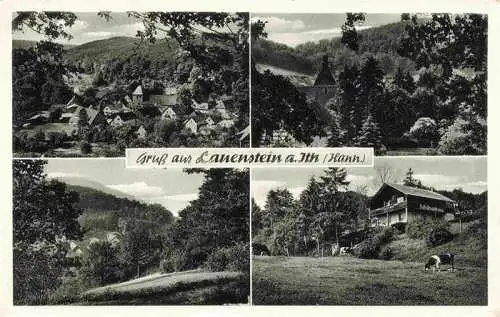 AK / Ansichtskarte 73988958 Lauenstein__Ith_Salzhemmendorf_Niedersachsen Teilansichten Panorama Schuetzenhaus