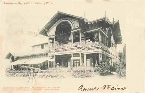 AK / Ansichtskarte  Uetliberg_uetliberg_ZH Restaurant Uto-Kulm