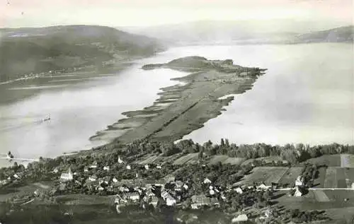 AK / Ansichtskarte  Erlach_Bielersee_BE Fliegeraufnahme