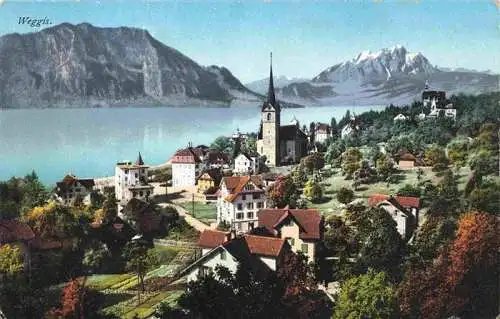 AK / Ansichtskarte  Weggis_Vierwaldstaettersee Panorama