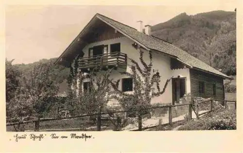 AK / Ansichtskarte  St_Lorenz_Mondsee Gaestehaus Haus Schachl