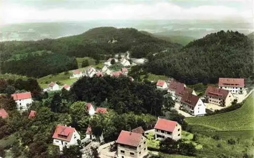 AK / Ansichtskarte  Hartenstein_Velden_Pegnitz_Mittelfranken_Bayern Panorama Fraenkische Alb