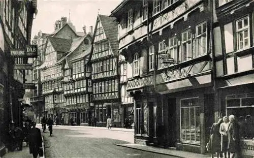 AK / Ansichtskarte 73989014 Hann._Muenden Lange Strasse Altstadt Fachwerkhaeuser