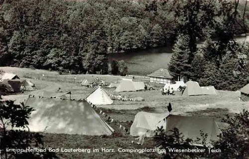 AK / Ansichtskarte  Bad_Lauterberg Campingplatz am Wiesenbecker Teich