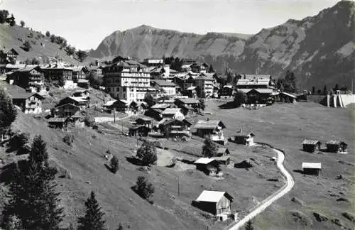 AK / Ansichtskarte  Muerren_BE Panorama Blick gegen Maennlichen Berner Alpen