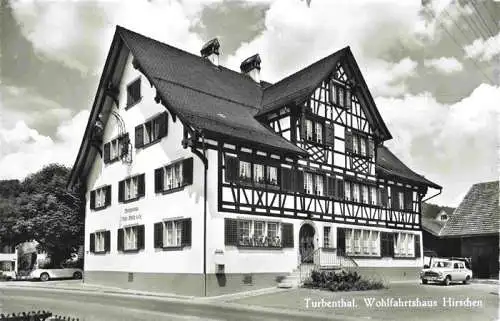 AK / Ansichtskarte  Turbenthal_Winterthur_ZH Wohlfahrtshaus Hirschen Fachwerkhaus