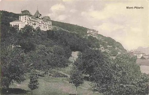 AK / Ansichtskarte  Mont-Pelerin_VD Panorama Berghotel