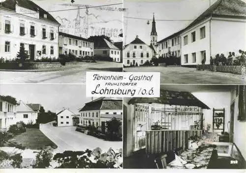 AK / Ansichtskarte  Lohnsburg_Kobernausserwald_Oberoesterreich_AT Ferienheim Gasthof Teilansicht