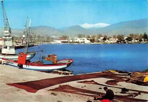 AK / Ansichtskarte  Motril_Andalucia_ES Vista del puerto y Sierra Nevada