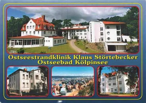 AK / Ansichtskarte  Koelpinsee_Loddin_Usedom Ostseestrandklinik Klaus Stoertebecker