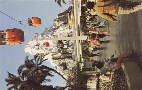 AK / Ansichtskarte  Matterhorn_Mont_Cervin_4478m_VS Skyway buckets wing high above Tomorrowland on a journey through Matterhorn Mountain