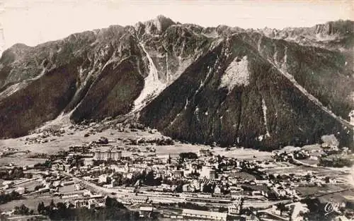 AK / Ansichtskarte  CHAMONIX_74_Haute-Savoie Mont Blanc Vue generale aerienne et le Brevet