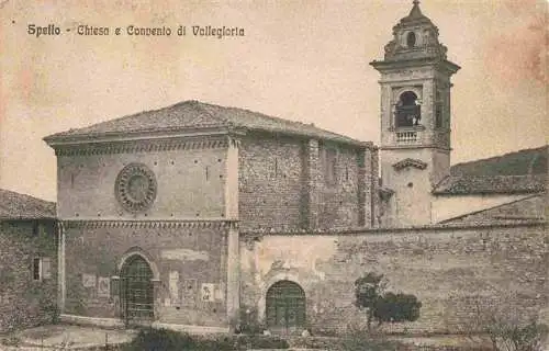 AK / Ansichtskarte  Spello_Perugia_IT Chiesa e Convento di Vollegloria