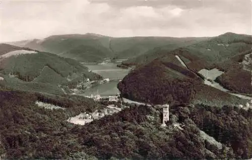 AK / Ansichtskarte 73989240 Bad_Lauterberg Bismarckturm mit Odertalsperre