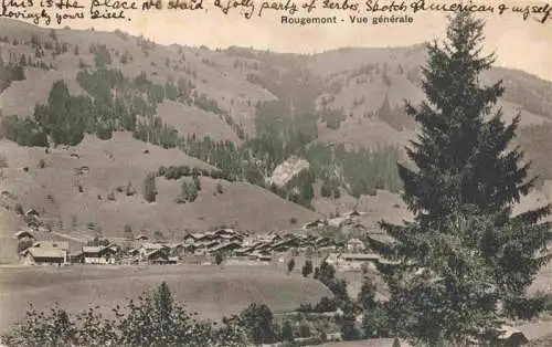 AK / Ansichtskarte  Rougemont_Pays-d_Enhaut_VD Vue générale