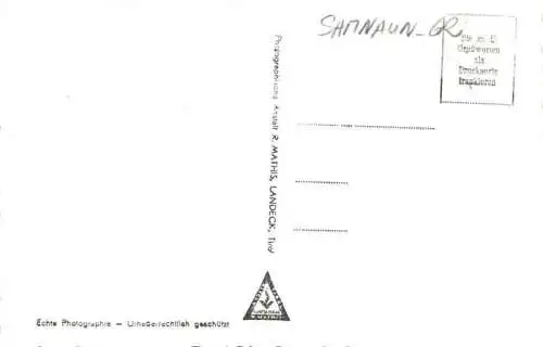 AK / Ansichtskarte  Samnaun_Dorf_GR Restaurant Weinberg Unter-Engadin