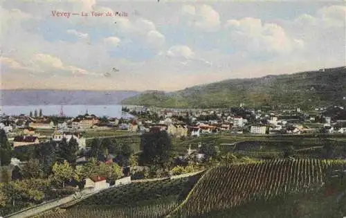 AK / Ansichtskarte  VEVEY_VD Panorama La Tour de Peilz