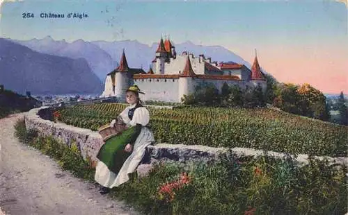 AK / Ansichtskarte  Aigle_VD Château Schloss