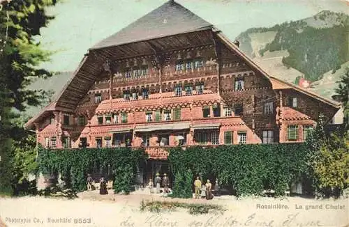 AK / Ansichtskarte  Rossiniere_Rossinieres_VD Le grand chalet