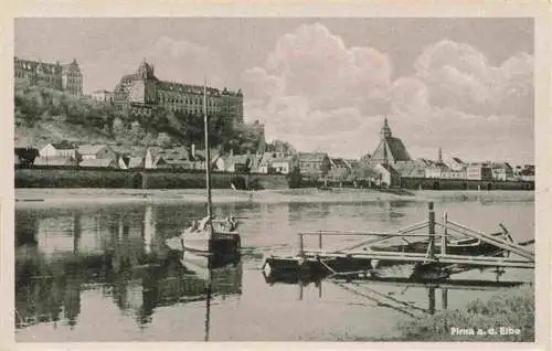 AK / Ansichtskarte  Pirna_Elbe Panorama