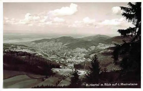AK / Ansichtskarte 73989346 Buehlertal Rheinebene Panorama