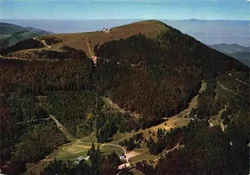 AK / Ansichtskarte  Schoenau_Schwarzwald Fliegeraufnahme mit Hotel Belchenhaus