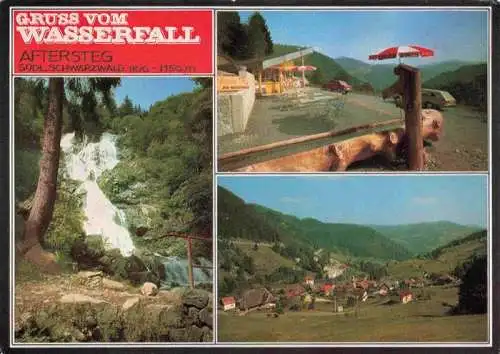 AK / Ansichtskarte 73989428 Aftersteg Kiosk zum Wasserfall Terrasse Panorama