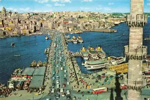 AK / Ansichtskarte  ISTANBUL_Constantinopel_TK Galata Bruecke