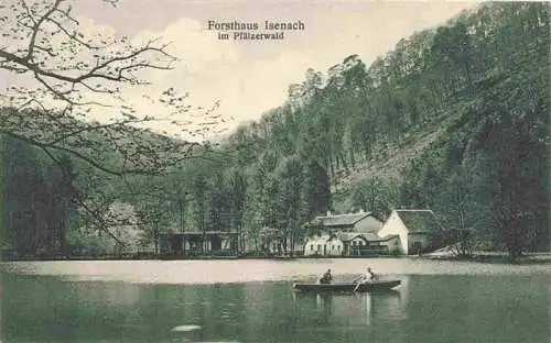 AK / Ansichtskarte  Isenach_BAD_DueRKHEIM_Rheinland-Pfalz Forsthaus im Pfaelzerwald Teich