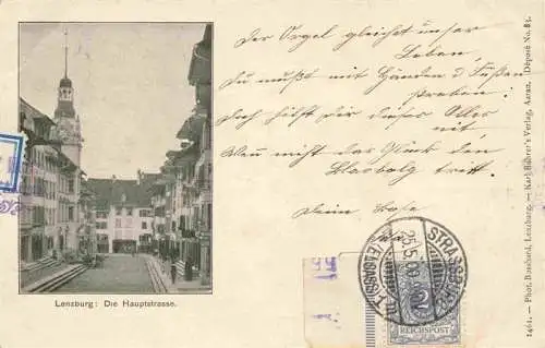 AK / Ansichtskarte  Lenzburg_AG Hauptstrasse