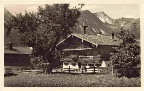 AK / Ansichtskarte 73989522 Osterhofen_Bayrischzell Gaestehaus Haus Widmesser Alpen