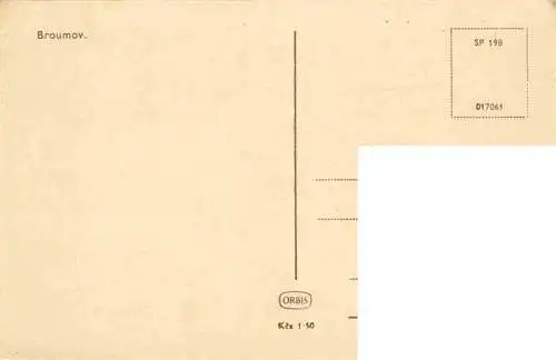 AK / Ansichtskarte  Broumov_Braunau_Boehmen_CZ Stadtplatz