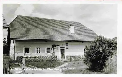 AK / Ansichtskarte  Oberplan_Horni_Plana_CZ Adalbert Stifters Geburtshaus