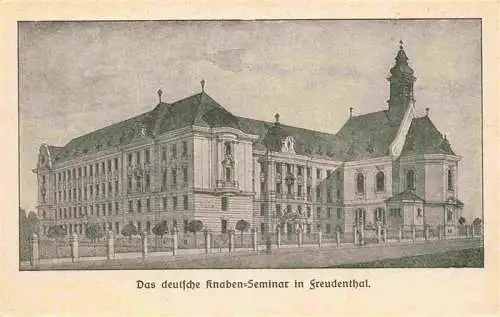 AK / Ansichtskarte  Freudenthal_Bruntal_Horni_Benesov_Benisch_Bennisch_CZ Deutsches Knaben-Seminar