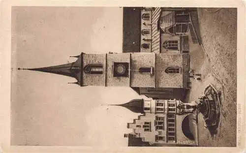 AK / Ansichtskarte  Biel_Bienne_BE Ring Stadtzentrum Brunnen Kirche