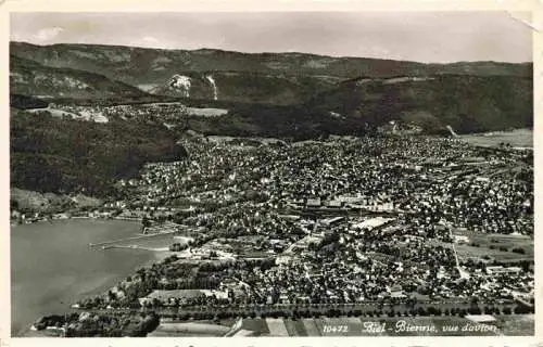 AK / Ansichtskarte  Biel_Bienne_BE Fliegeraufnahme