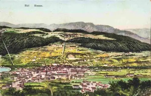 AK / Ansichtskarte  Biel_Bienne_BE Panorama