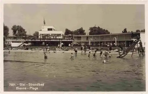 AK / Ansichtskarte  Biel_Bienne_BE Strandbad