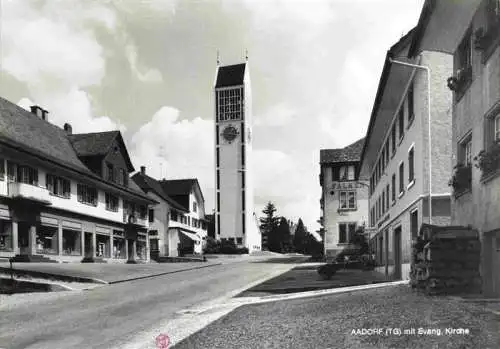 AK / Ansichtskarte  Aadorf_Frauenfeld_TG Motiv mit evangelischer Kirche