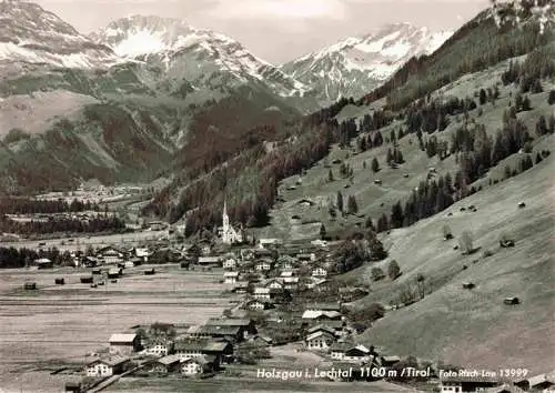 AK / Ansichtskarte 73989637 Holzgau_Ausserfern_Lechtal_Tirol_AT Panorama Alpen