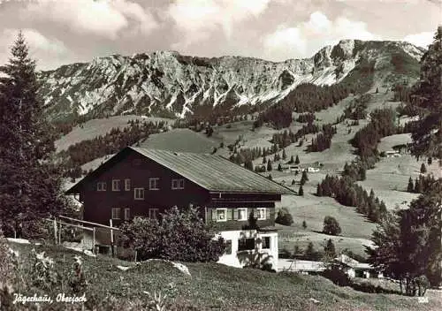 AK / Ansichtskarte  Oberjoch_Bad_Hindelang Jaegerhaus Allgaeuer Alpen