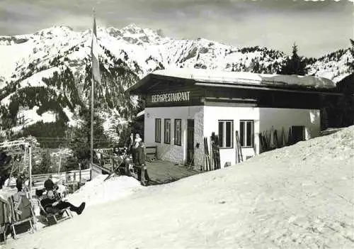 AK / Ansichtskarte 73989647 BAD_HOFGASTEIN_AT Bergrestaurant Wintersportplatz Alpen