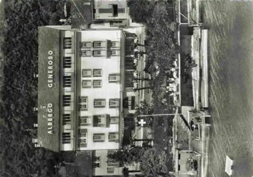 AK / Ansichtskarte  Melide_Lago_di_Lugano_TI Strandhotel Generoso