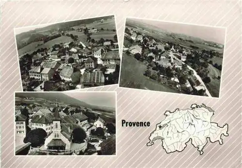 AK / Ansichtskarte  Provence-Mutrux_VD Fliegeraufnahmen