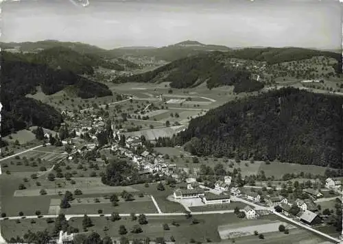 AK / Ansichtskarte  Dussnang_TG Panorama Blick gegen Schauenberg Haselberg und Hackenberg