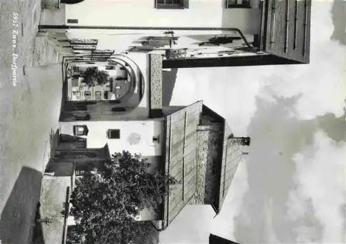 AK / Ansichtskarte  Zuoz_GR Dorfpartie