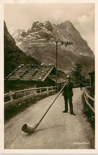 AK / Ansichtskarte  Alphorn_Cor_des_Alpes-- Blaeser 