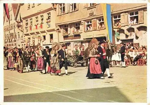 AK / Ansichtskarte  Biberach__Riss Schuetzenfest Historisches Kinder- und Heimatfest Volkstrachten um 1800