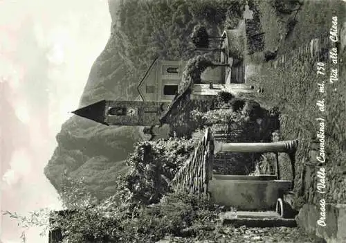 AK / Ansichtskarte  Orasso_Valle_Canobbio_Lugano_TI Via alla Chiesa